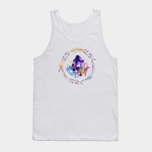 Amethyst And Blue Topaz Crystal Magic Tank Top